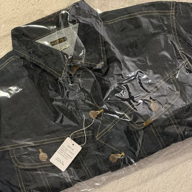 캐피탈 웨스터너 데님 자켓 원워시 44