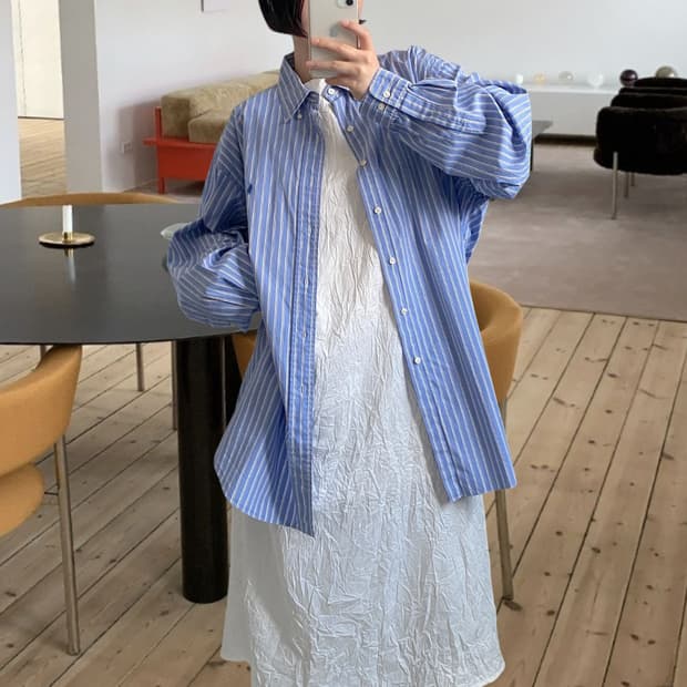 폴로 랄프로렌 스트라이프 셔츠 (Man 2XL) AB0663