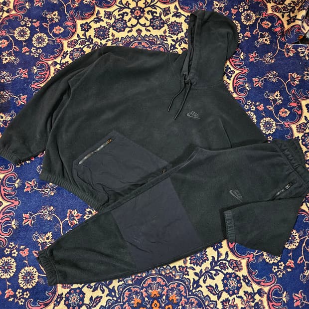 나이키 (Nike) 플리스 트레이닝 세트 셋업 L size