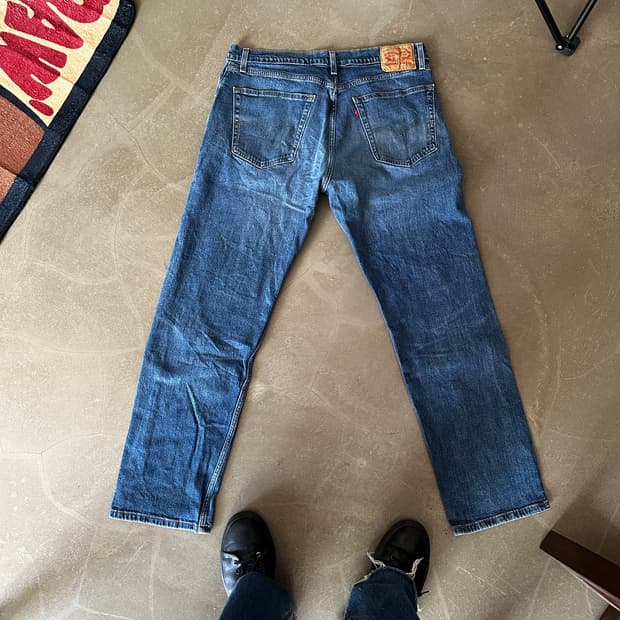 Levis 리바이스 505 레귤러 핏 데님 팬츠 w36