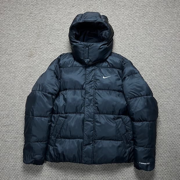나이키 라이프 써마핏 퍼퍼 자켓 블랙 L