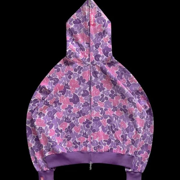 네임드콜렉티브 후드집업 퍼플