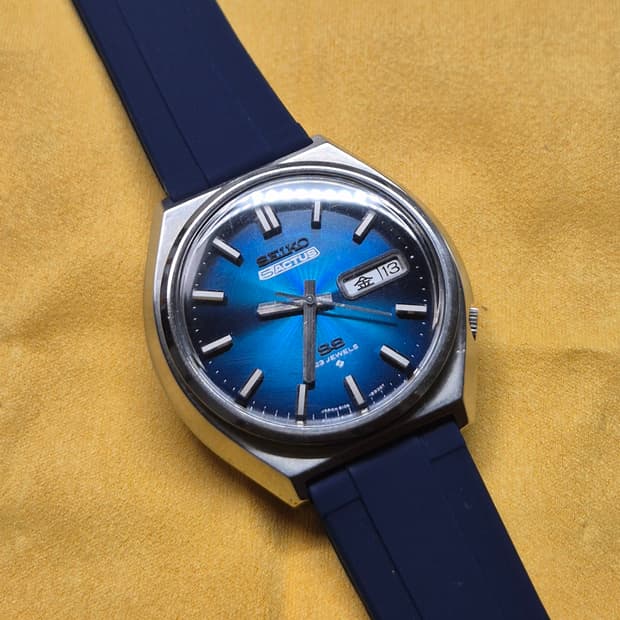 1970s Seiko 5 Actus SS 6106 23석 오토매틱
