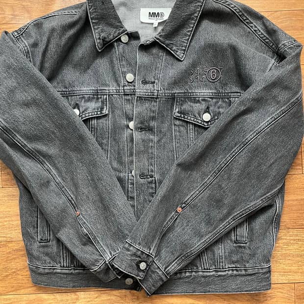 MM6 마르지엘라 데님흑청자켓 44