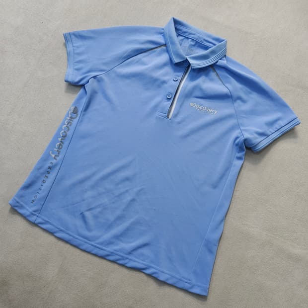 95 디스커버리 여성 기능성 카라 반팔티 0401Y