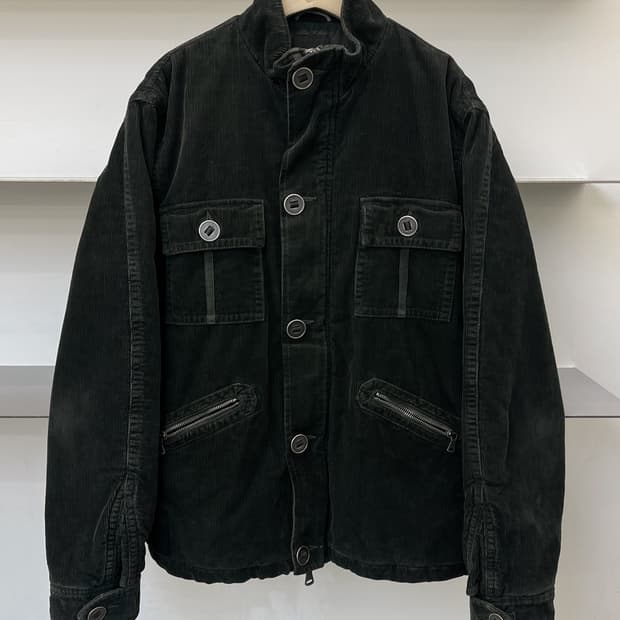캘빈클라인 진  투포켓 아미 코듀로이 자켓