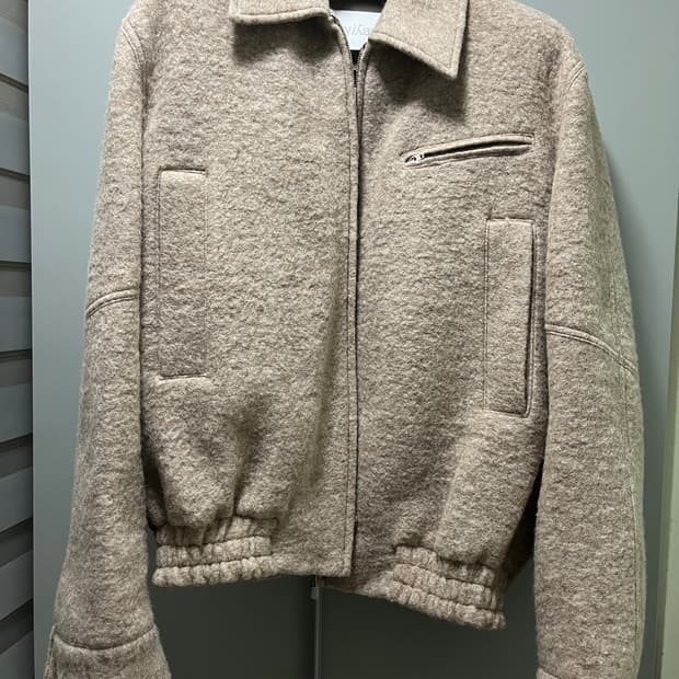 이예 yiyae 울 드리즐러 자켓 L 