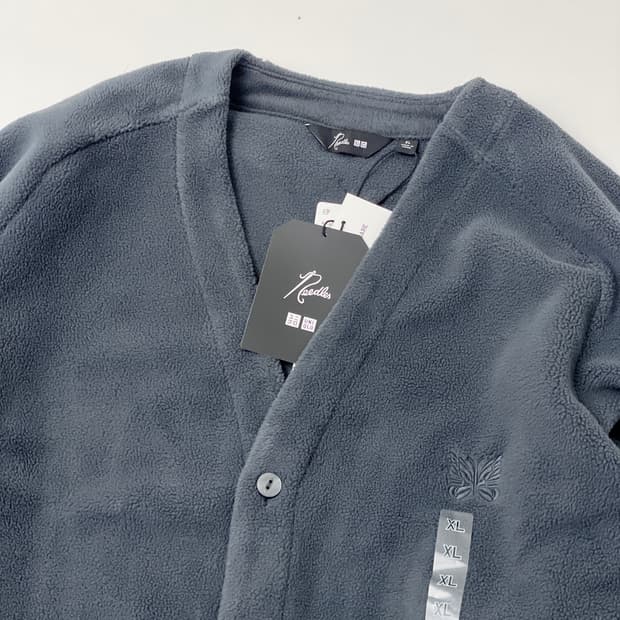 [택포] 유니클로 니들스 후리스 그레이 XL