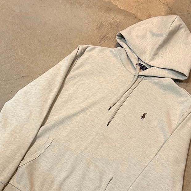XL 폴로랄프로렌 베이지 후드티