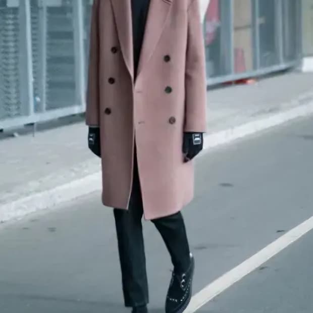 앤더슨벨 올슨 오버사이즈 코트