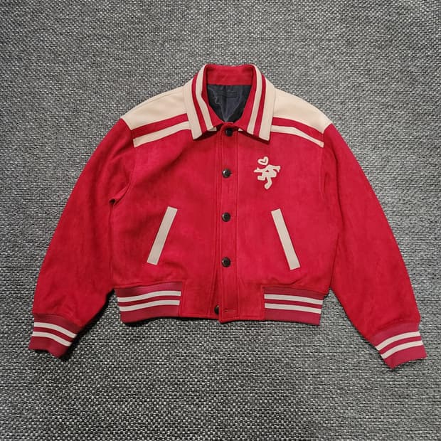 DNSR 디앤에스알 하트필드 크롭 바시티 자켓 L