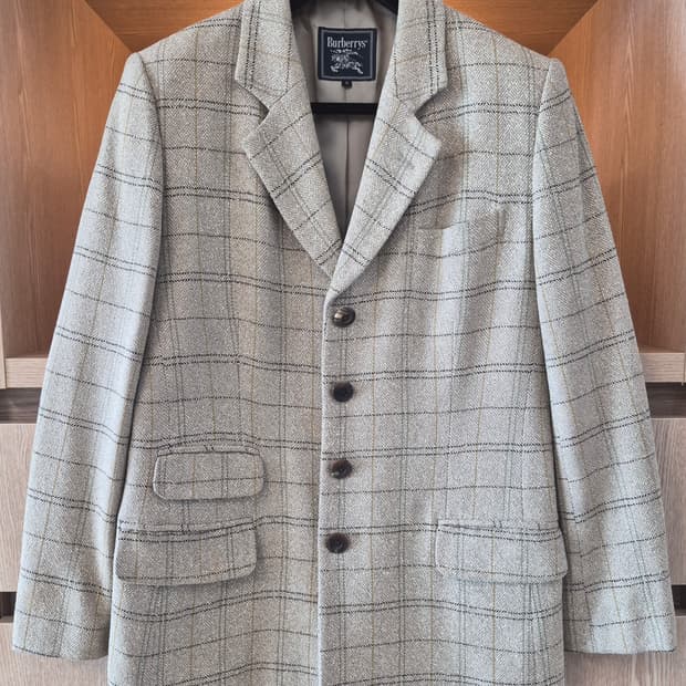 90's Burberrys Check Sport Coat Women(9)