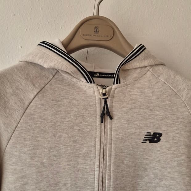 뉴발란스 키즈 간절기후드집업점퍼 155사이즈