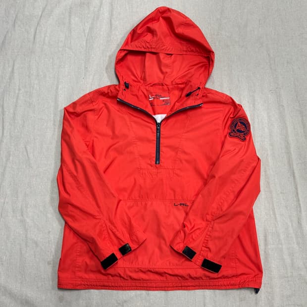 랄프로렌 90s L-RL 나일론 아노락 바람막이 XL