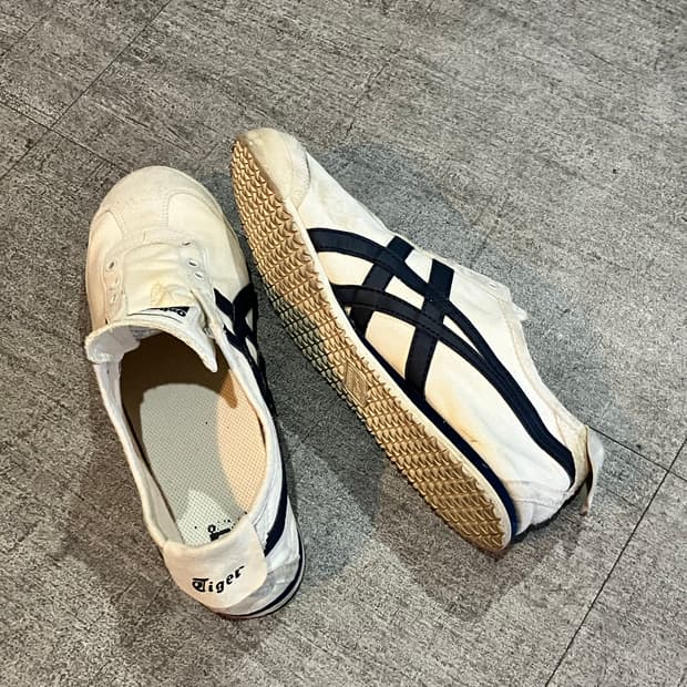 오니츠카타이거 멕시코 슬립 스니커즈운동화