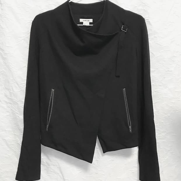 택포•빈티지 helmut lang 헬무트랭 드레이프 사선 벨티드 자켓