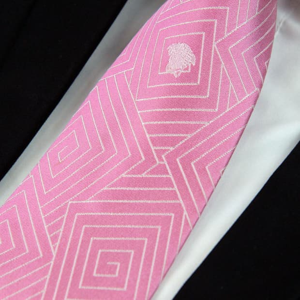 베르사체 8.8cm A등급 남자 명품 넥타이