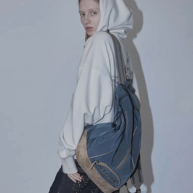 올드스쿨 슬라우치 백팩 더스티 네이비