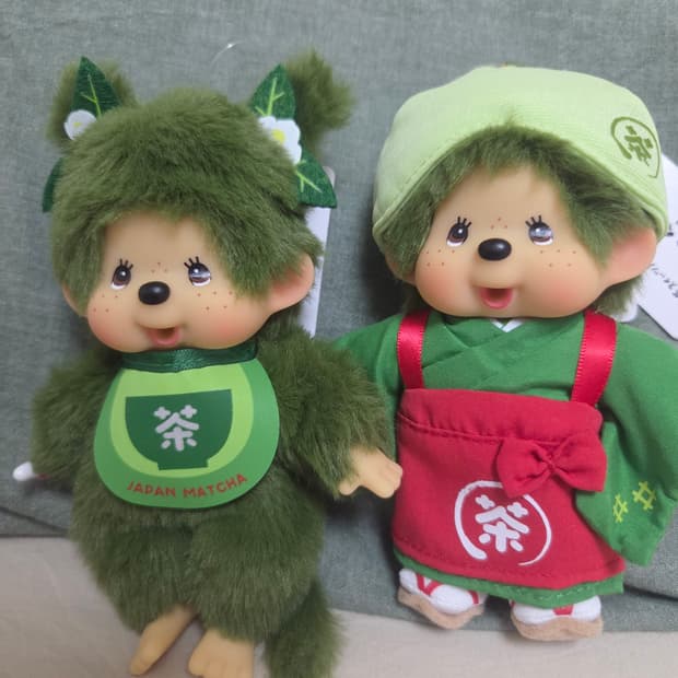 🍵 교토 한정 말차 몬치치 세트
✔ 교토 한정 콜라보 상품