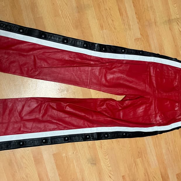 Stand studio 래더 팬츠 판매