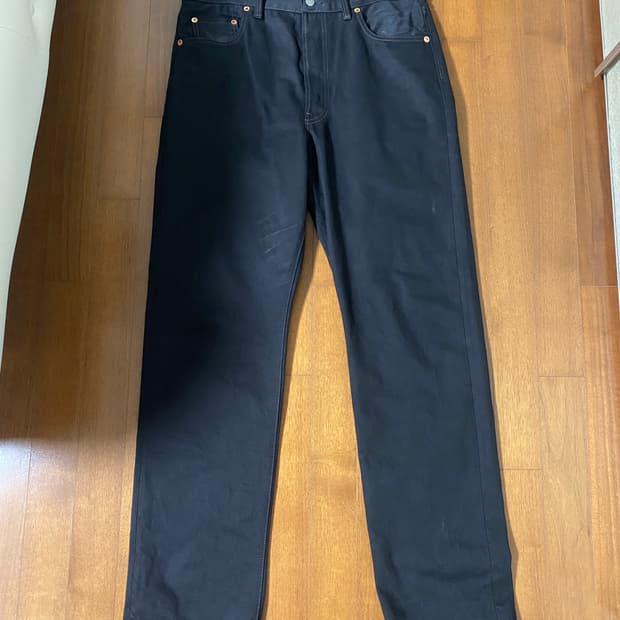 [34] 리얼맥코이 905 블랙 데님