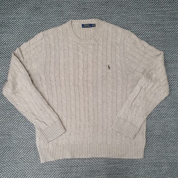 폴로 랄프로렌 케이블 면니트 남자110
