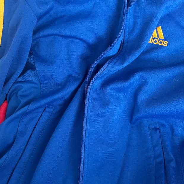 아디다스 파란색 져지