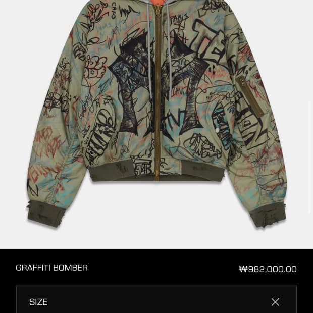 Mowalola grafiti bomebr s