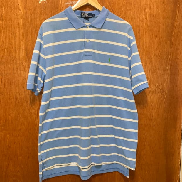 (L) POLO 폴로 랄프로렌 스트라이프 반팔 카라티