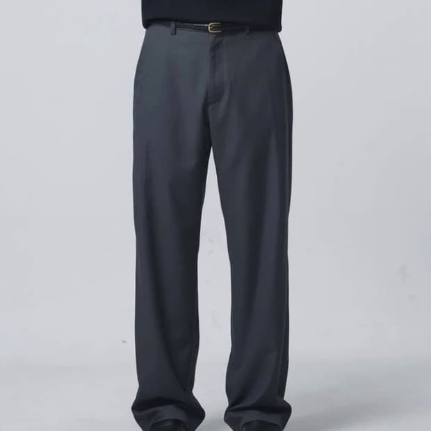 파세르 백 포켓 슬렉스 차콜 L