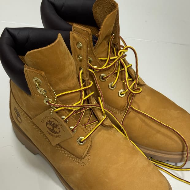 팀버랜드 남성 6인치 레이스업 워터프루프 부츠