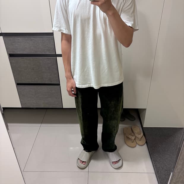 29 자라 ZARA 코듀로이 벨벳 데님 팬츠