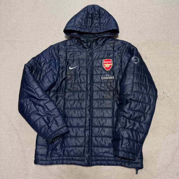 나이키 아스날 경량패딩