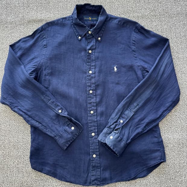 폴로 랄프로렌 린넨 남방