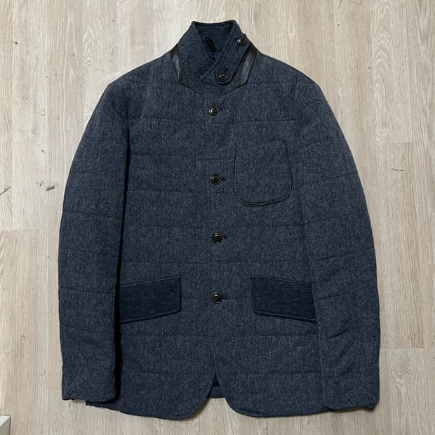 커스텀멜로우 남성 클래식 누빔 패딩자켓 L/100 