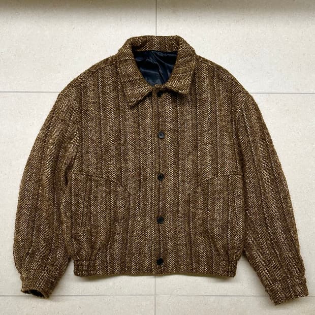 HALEINE 알렌느 모헤어 숏자켓