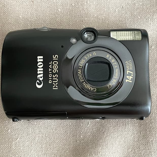 빈티지 카메라 캐논 익서스 Canon IXUS 980 IS 블랙