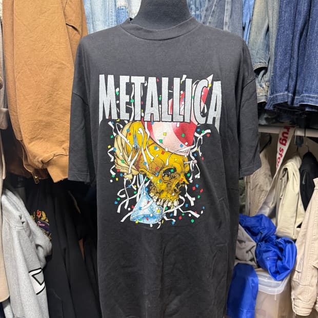 [XL] 90s 메탈리카 밀레니엄 콘서트 빈티지 티셔츠
