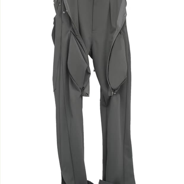 [1] aenrmous 22SS 테크니컬 팬츠 블랙