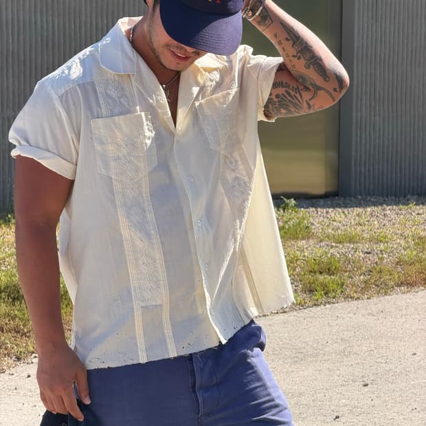 HAVANERA GUAYABERA / DISTRESSED REWORK