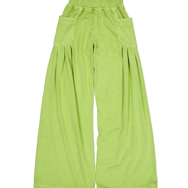 [오들리워크샵] Jersey Pocket Trousers, Lime-M