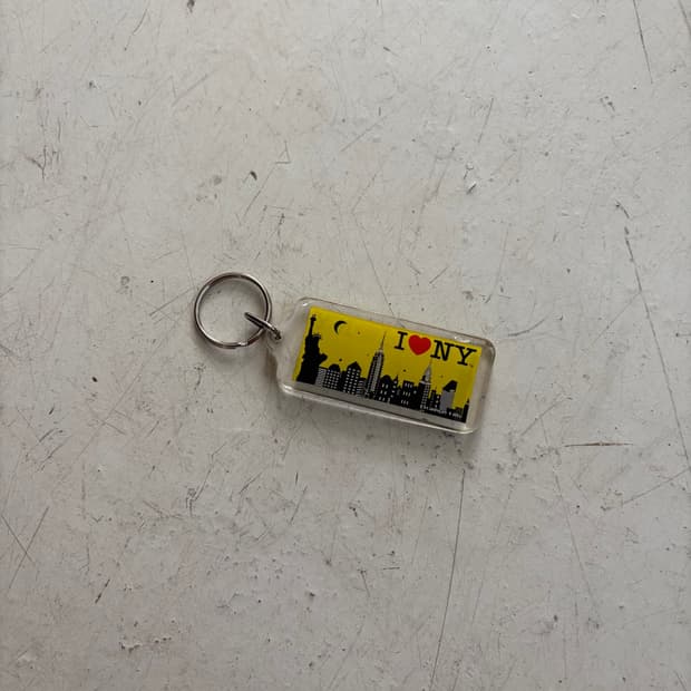 80s-90s USA OG 빈티지 아크릴 키링 OS