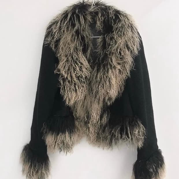 vintage fur jacket