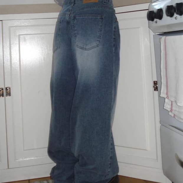 아워캐비넷 애니 스트라이프 팬츠