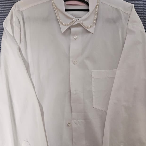 시몬로샤 h&m 코튼 셔츠