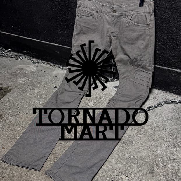 TORNADO MART – Slim Utility Panel Pants 