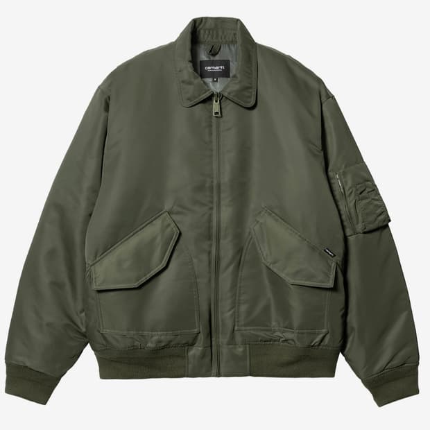 칼하트 윕 올튼 봄버 자켓 플랜트 그린 