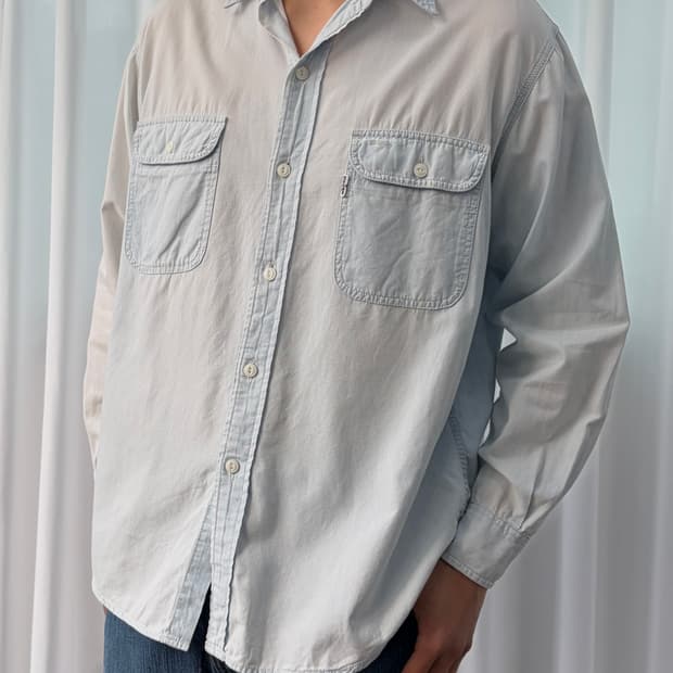 [M]리바이스 Levi's 화이트탭 썸머 샴브레이 셔츠