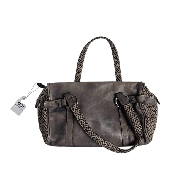 cuir jouer cube 레더 도트 패브릭 백