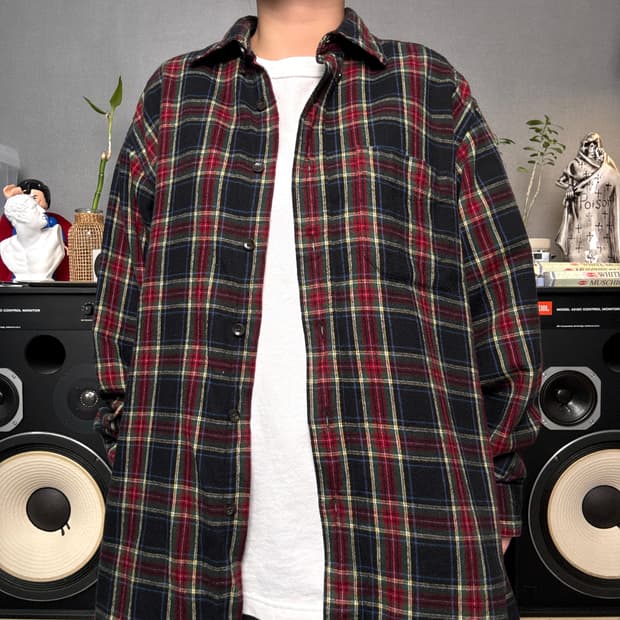 엘엘빈 플란넬 체크셔츠